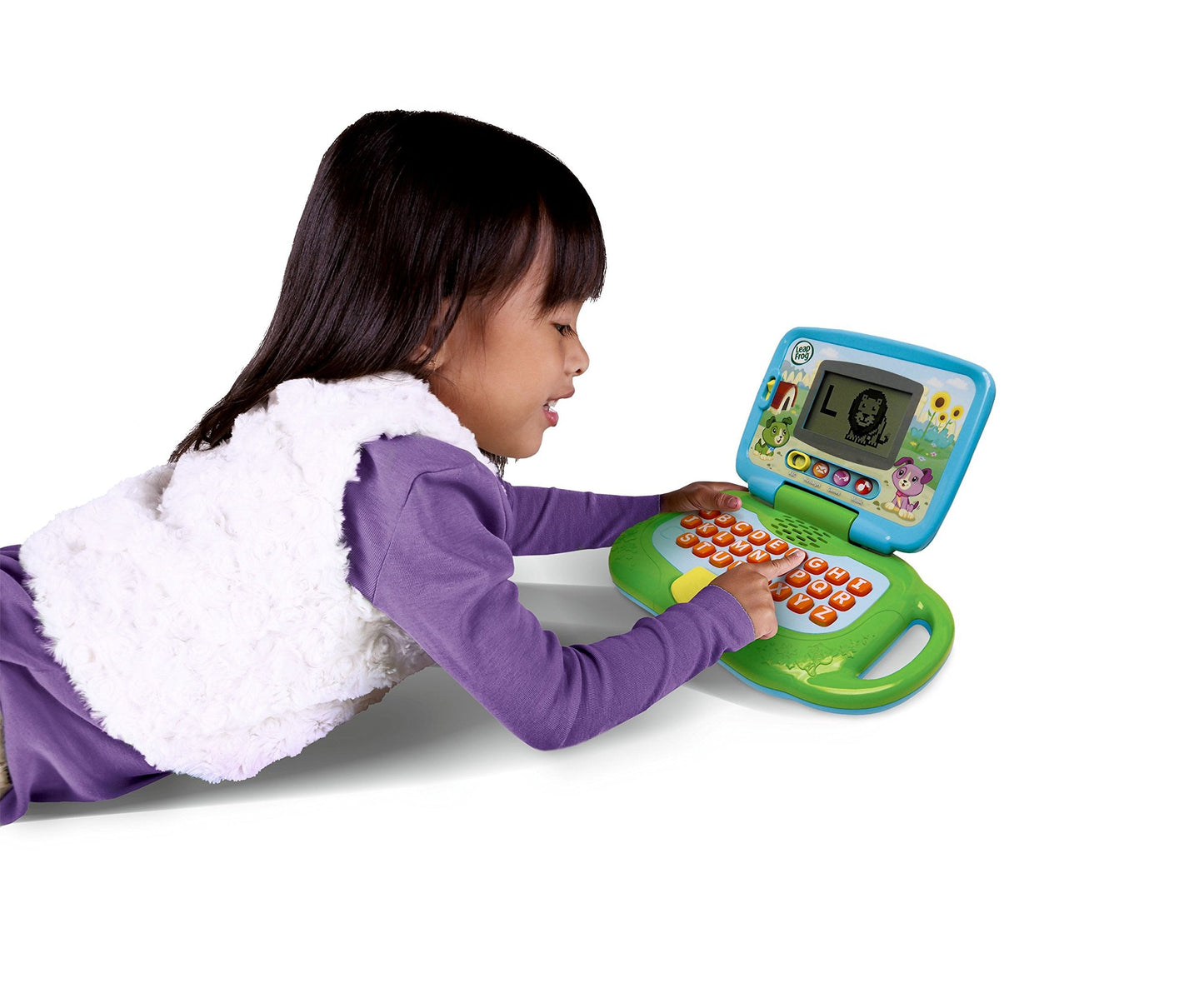 LeapFrog My Own Leaptop, Green – Personalized Name, ABCs, Messages & Music
