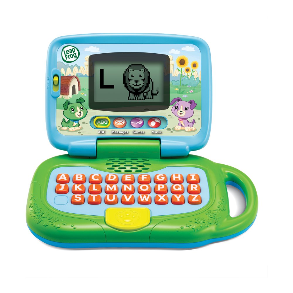 LeapFrog My Own Leaptop, Green – Personalized Name, ABCs, Messages & Music