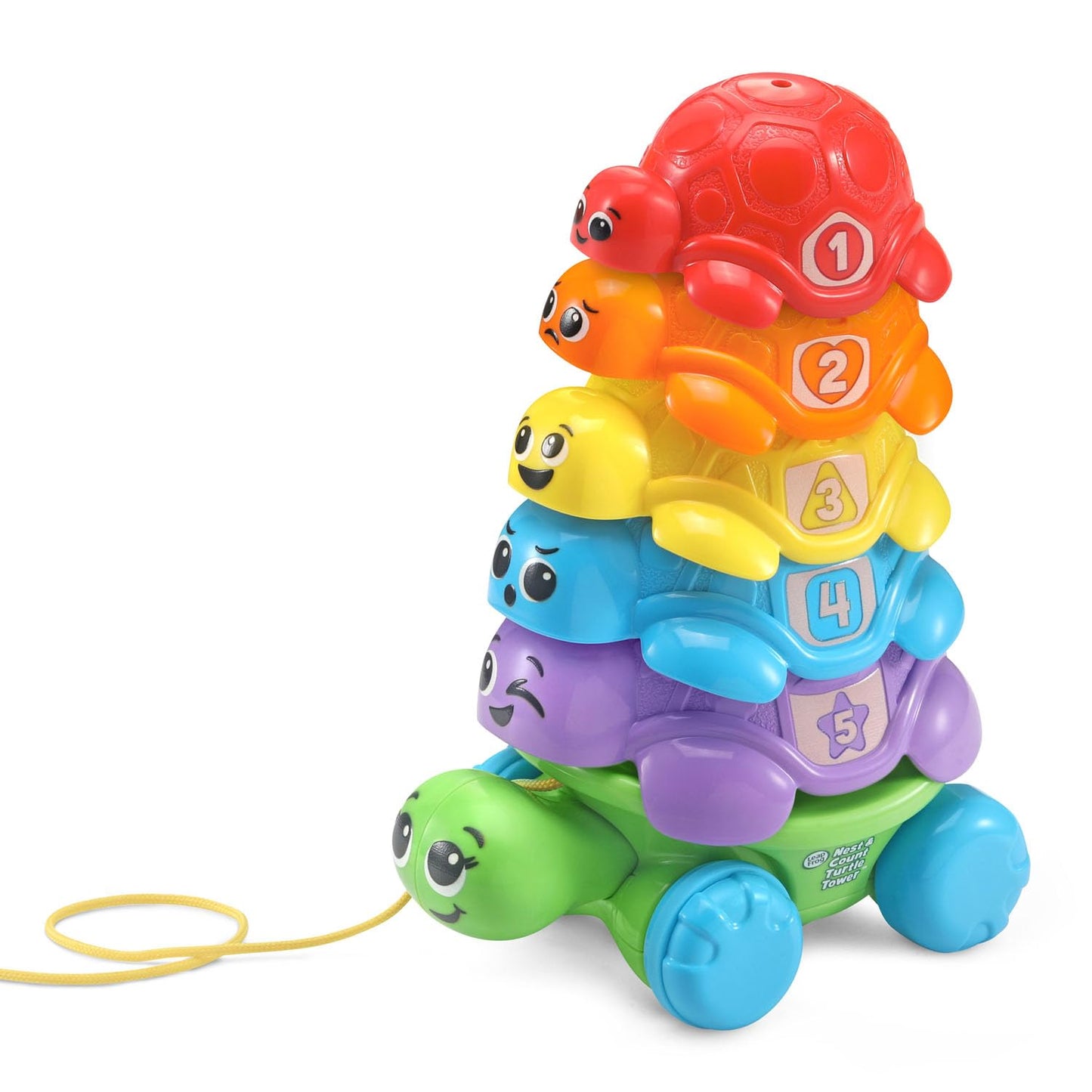 LeapFrog Nest and Count Turtle Tower – Stacking, Nesting & Counting Toy for Toddlers