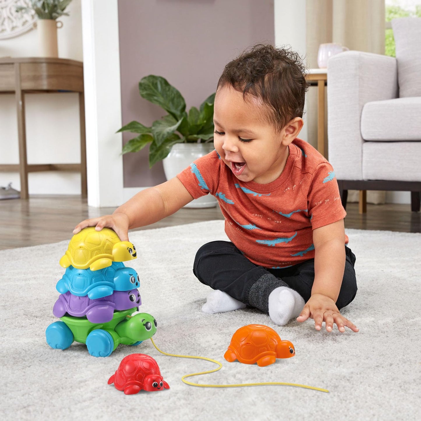 LeapFrog Nest and Count Turtle Tower – Stacking, Nesting & Counting Toy for Toddlers
