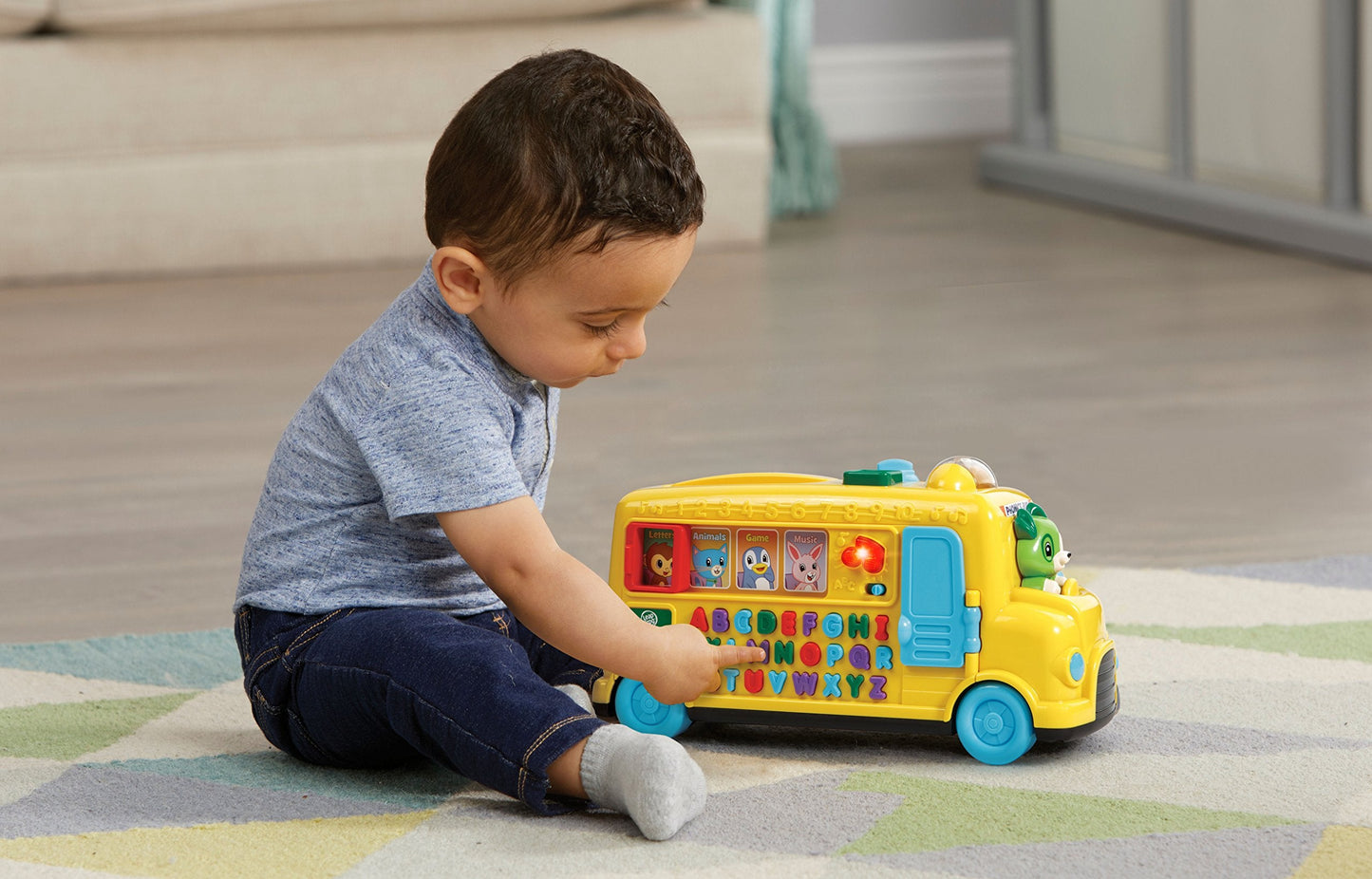 LeapFrog Phonics Fun Animal Bus – Interactive Letter & Sound Toy for Kids