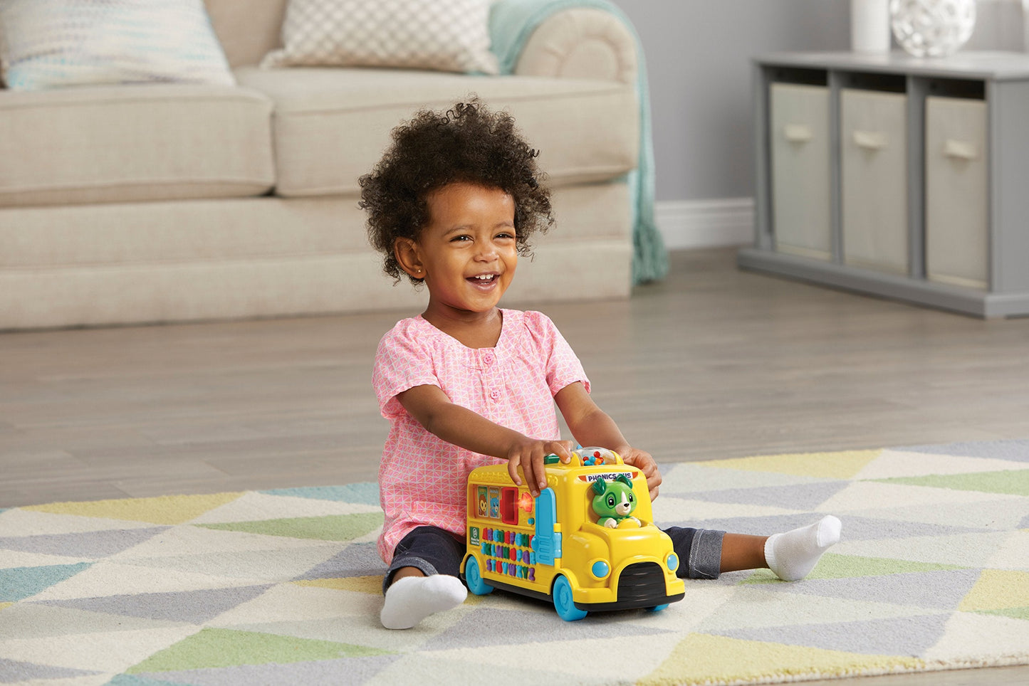 LeapFrog Phonics Fun Animal Bus – Interactive Letter & Sound Toy for Kids