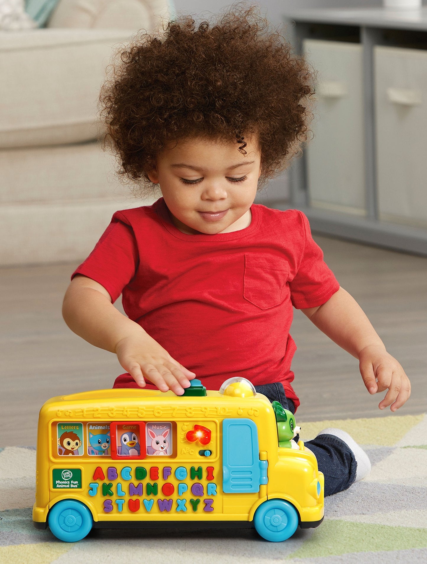 LeapFrog Phonics Fun Animal Bus – Interactive Letter & Sound Toy for Kids
