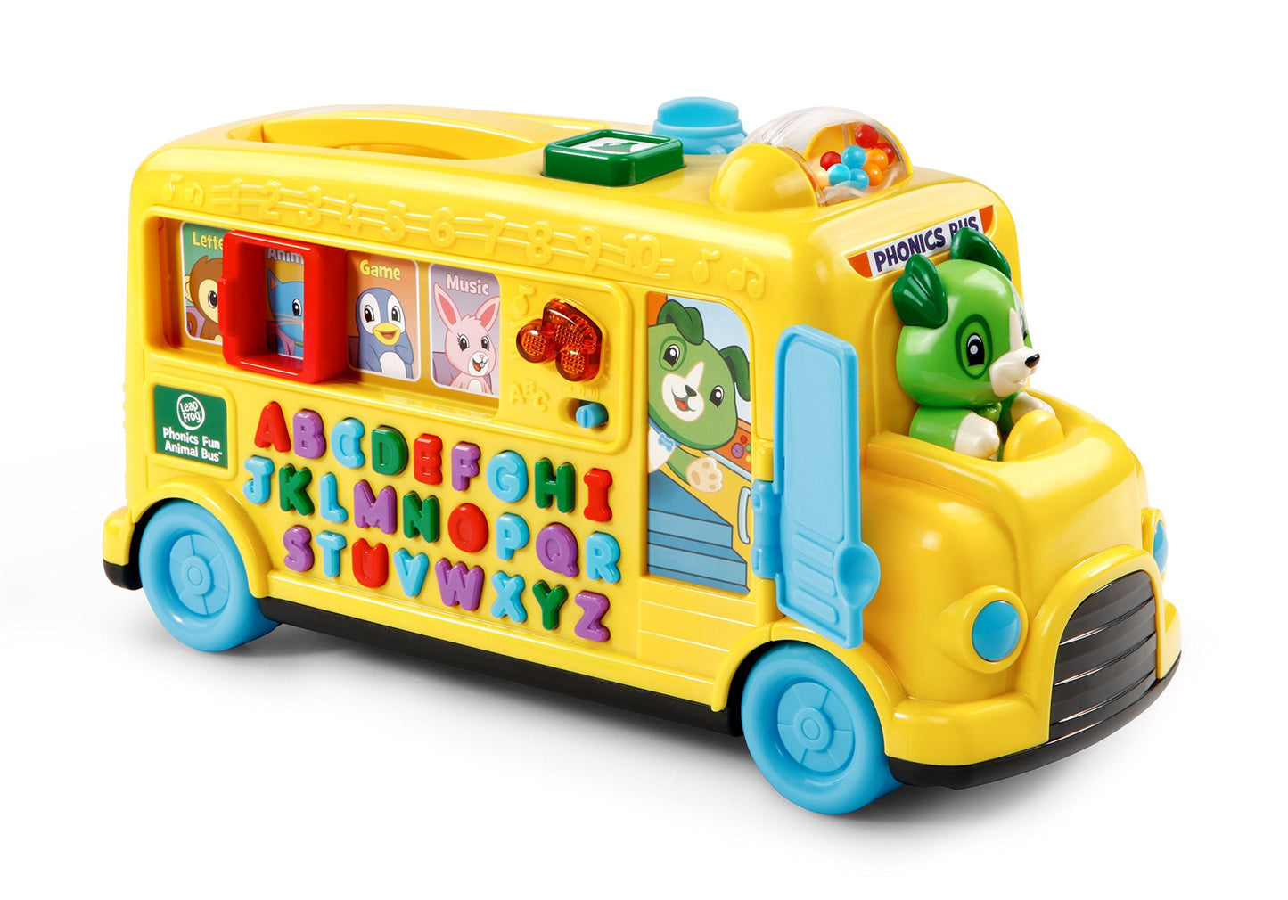 LeapFrog Phonics Fun Animal Bus – Interactive Letter & Sound Toy for Kids