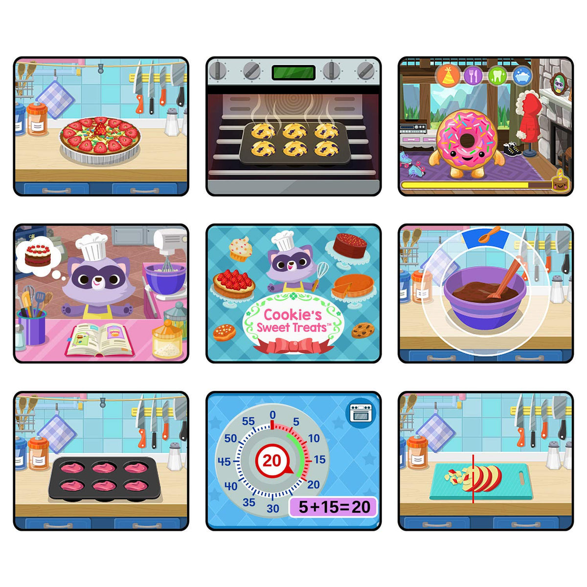LeapFrog RockIt Twist Dual Game Pack: Trolls Party Time With Poppy & Cookie's Sweet Treats