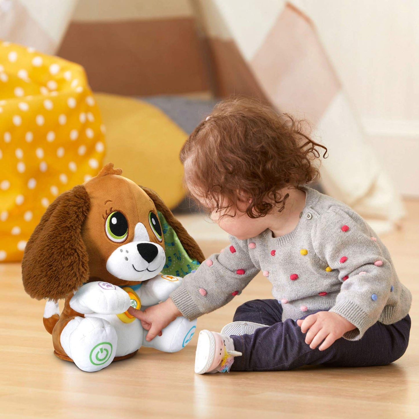 LeapFrog Speak and Learn Puppy — Interactive Language Learning Toy