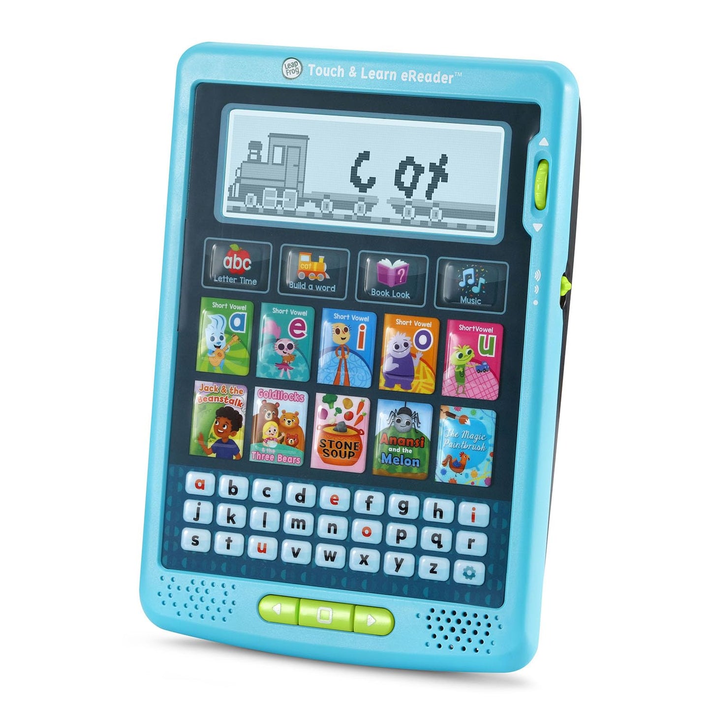 LeapFrog Touch and Learn eReader Teal – Interactive Reading & Phonics for Kids