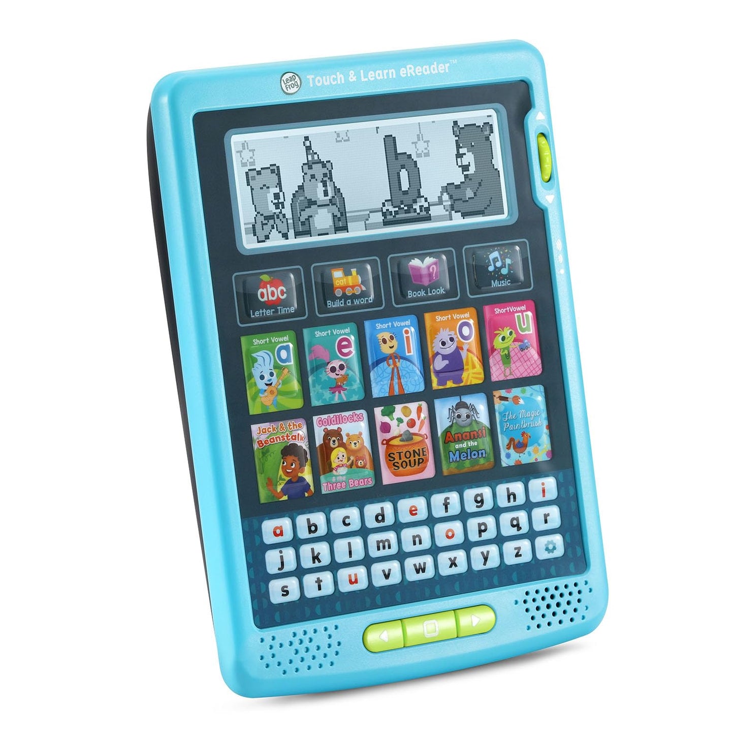 LeapFrog Touch and Learn eReader Teal – Interactive Reading & Phonics for Kids