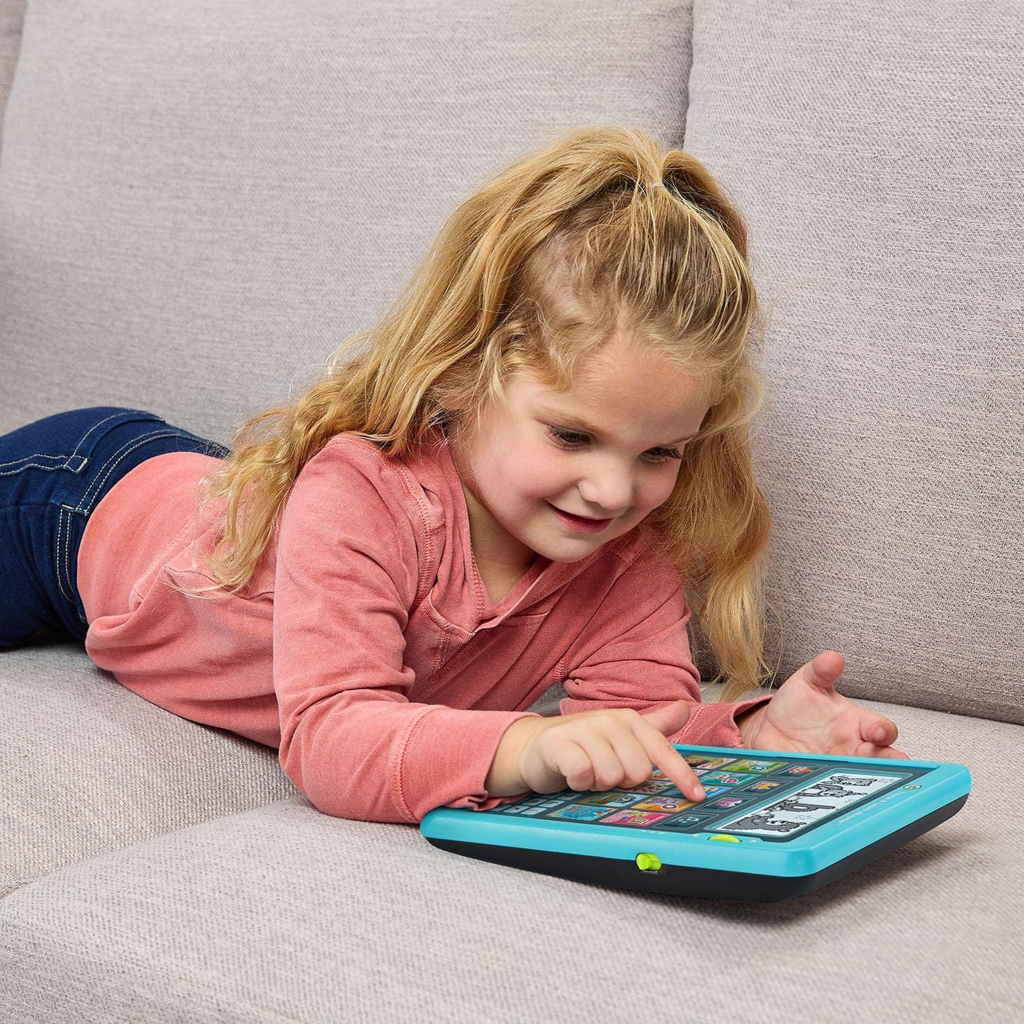 LeapFrog Touch and Learn eReader Teal – Interactive Reading & Phonics for Kids