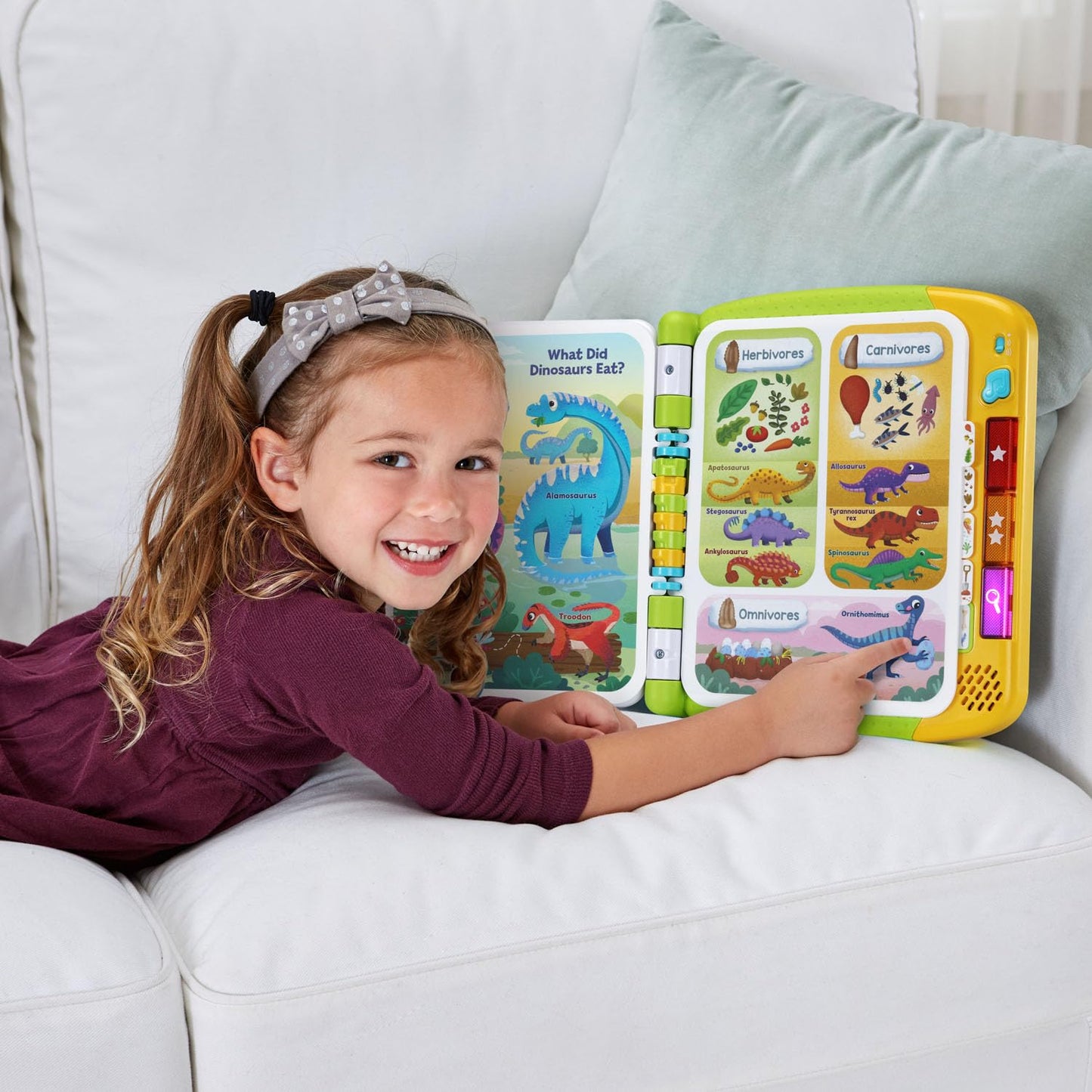 LeapFrog Touch and Learn Dinosaur Book — Interactive Dino Learning for Ages 2+