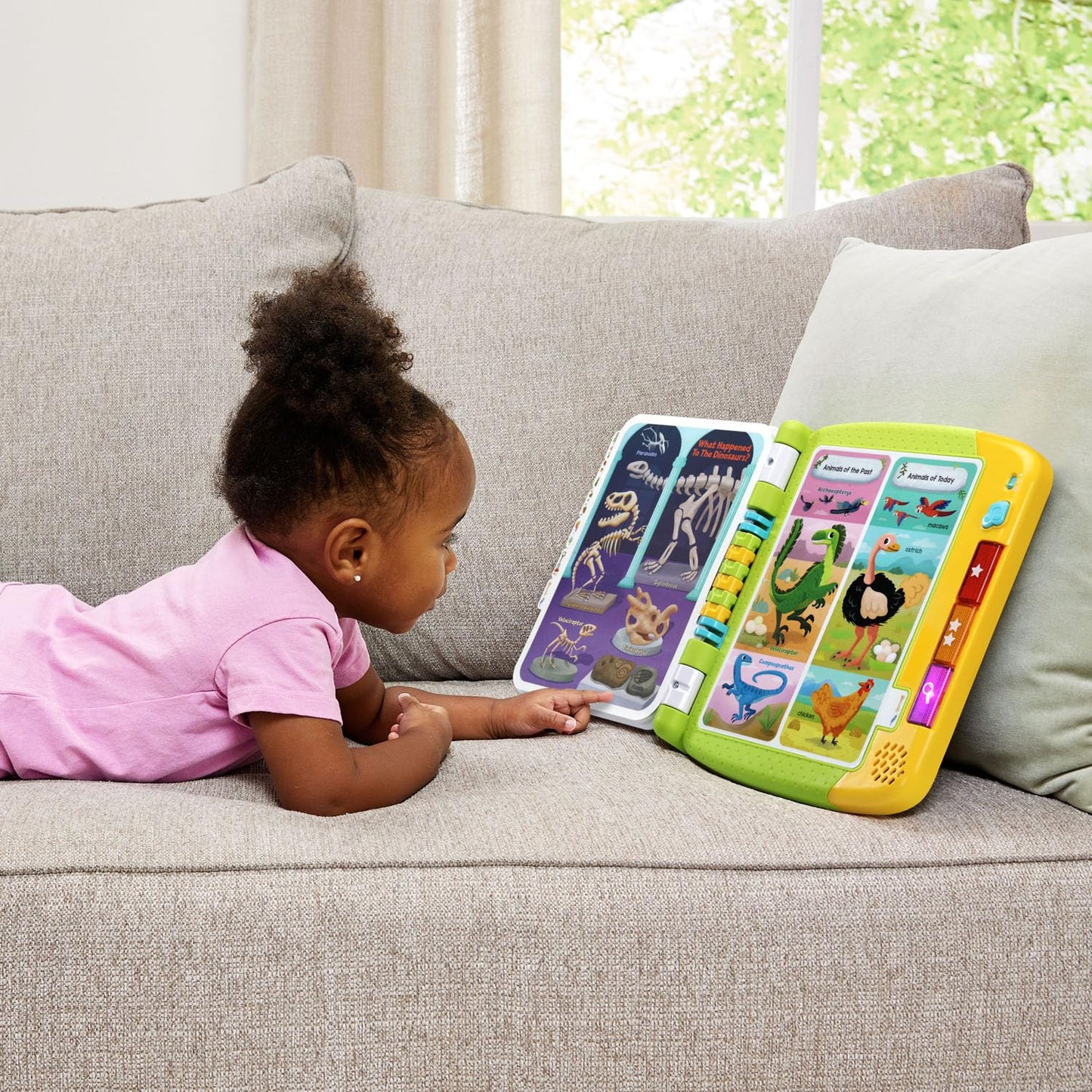 LeapFrog Touch and Learn Dinosaur Book — Interactive Dino Learning for Ages 2+