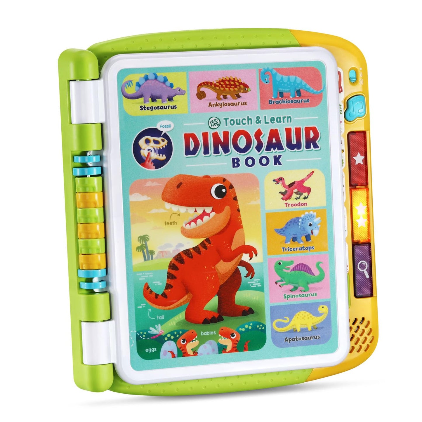 LeapFrog Touch and Learn Dinosaur Book — Interactive Dino Learning for Ages 2+