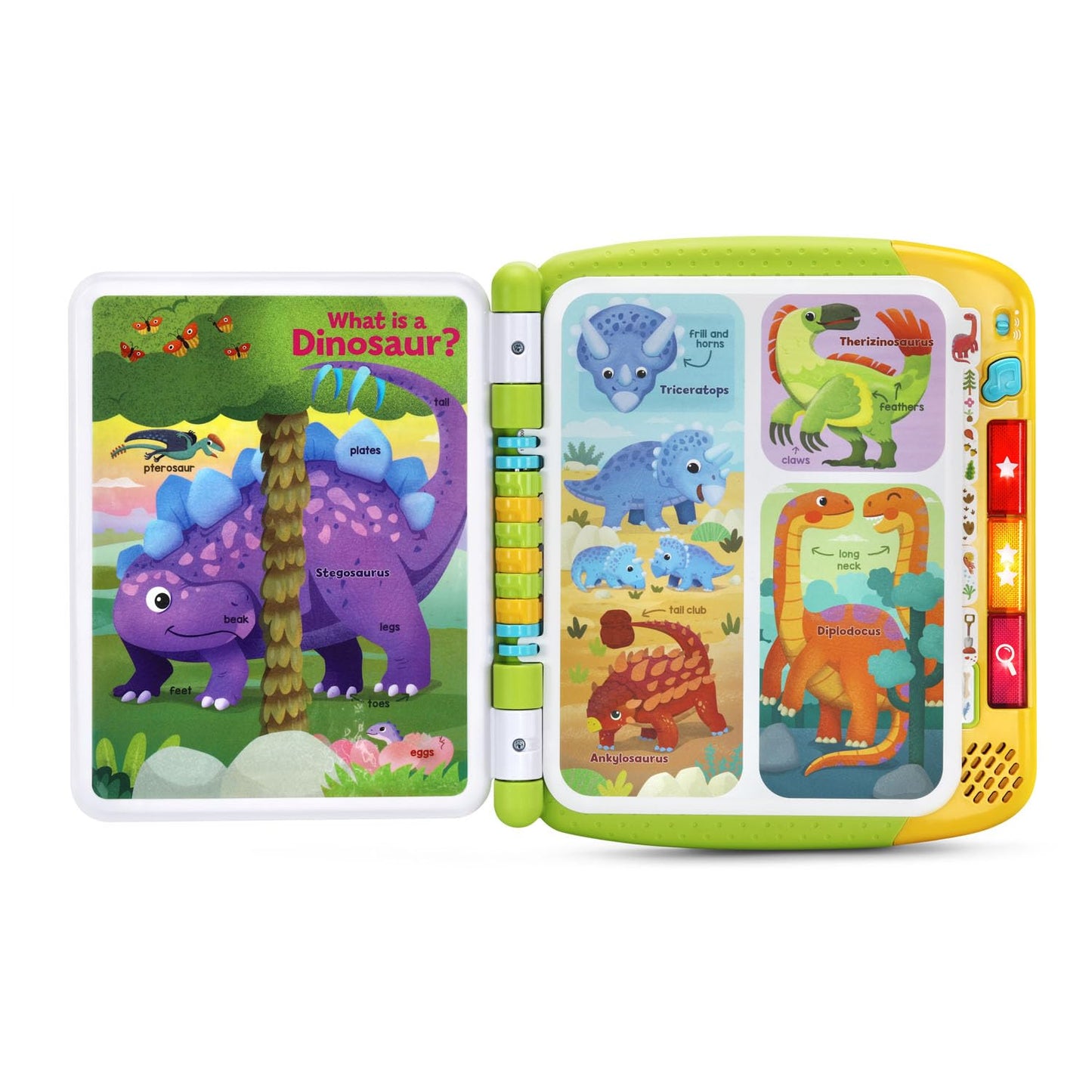 LeapFrog Touch and Learn Dinosaur Book — Interactive Dino Learning for Ages 2+