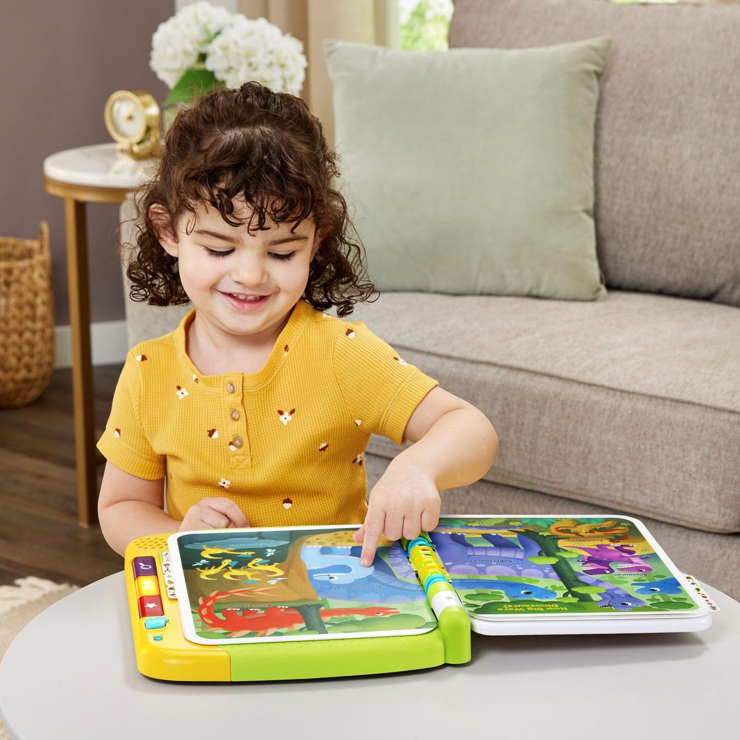 LeapFrog Touch and Learn Dinosaur Book — Interactive Dino Learning for Ages 2+