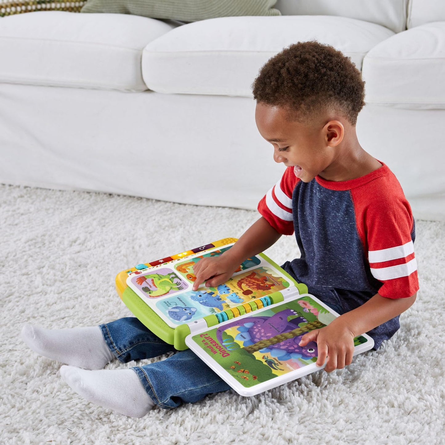 LeapFrog Touch and Learn Dinosaur Book — Interactive Dino Learning for Ages 2+