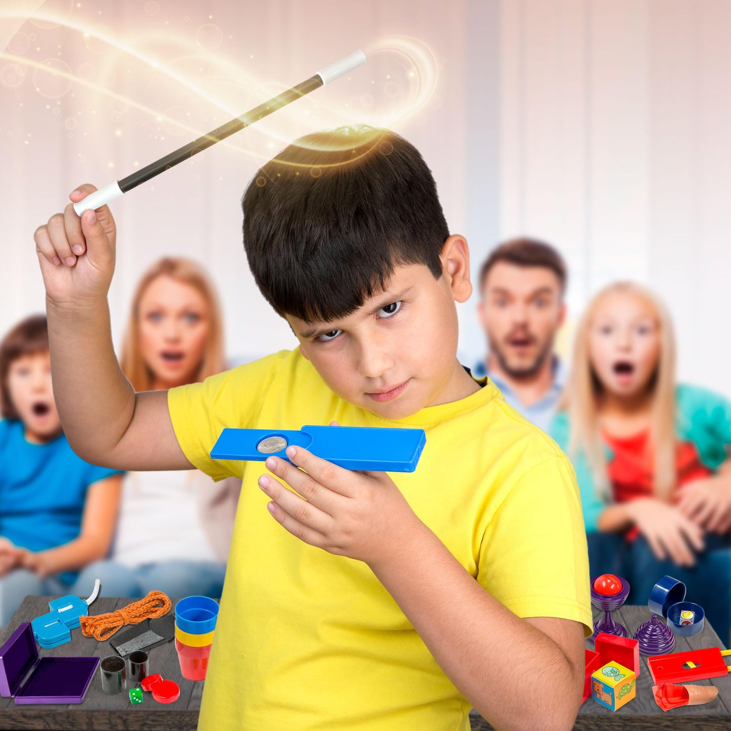 Mega Magic Kit for Kids by Learn & Climb – 28 Props, Tutorial Videos & Hundreds of Tricks (Ages 6-12)