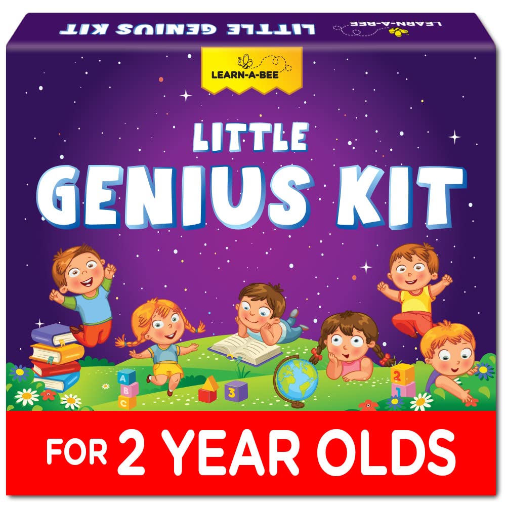 Learnabee Box Set for 2-Year-Olds: Board Books & Activities