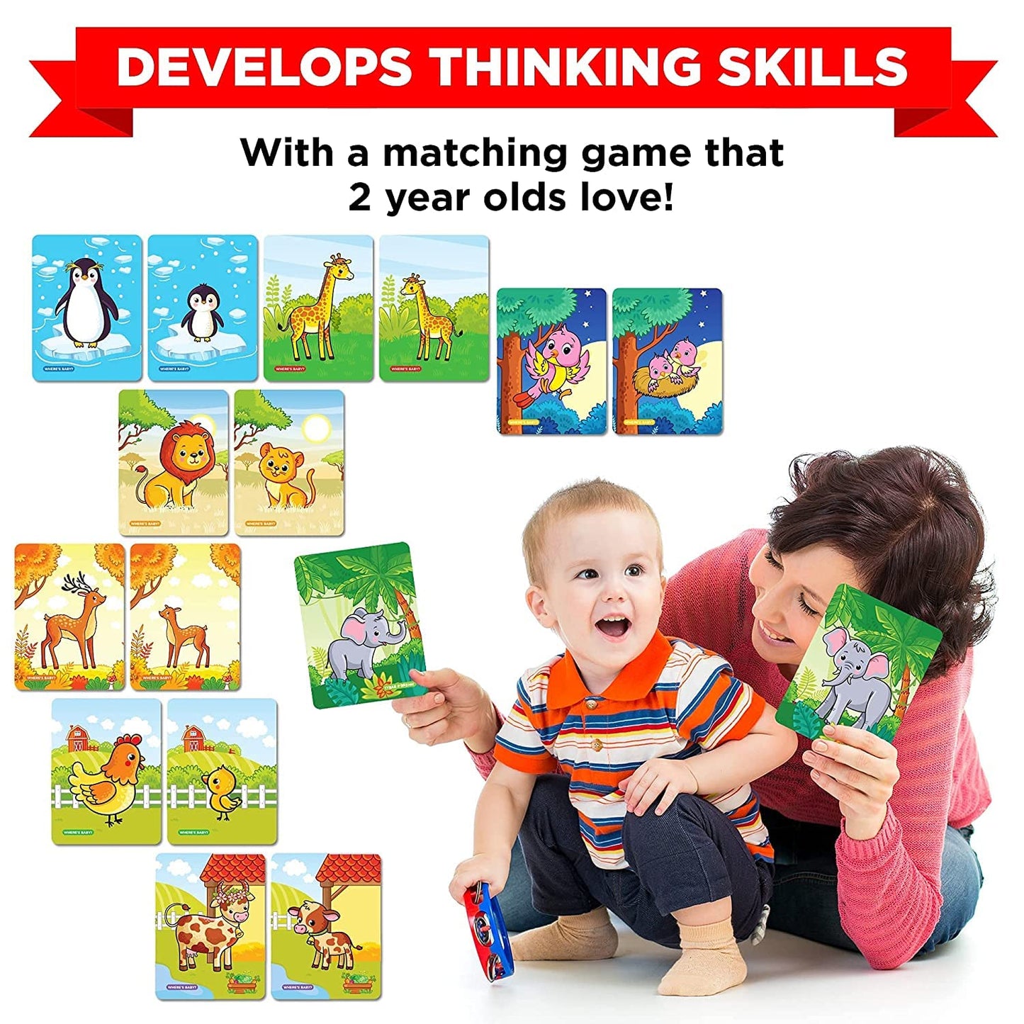 Learnabee Box Set for 2-Year-Olds: Board Books & Activities