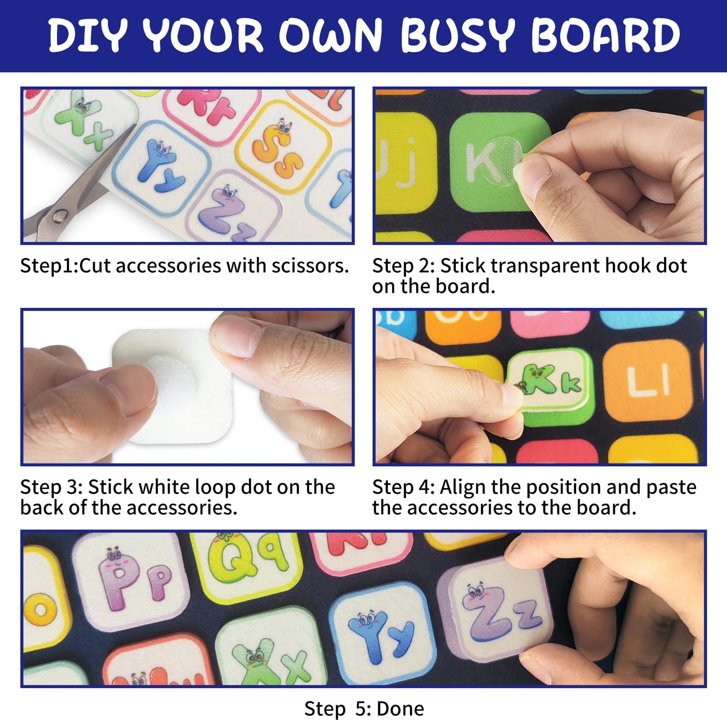 LearnToy Dinosaur Montessori Busy Board for Toddlers (Ages 3-5) – Travel-Friendly Educational Toy