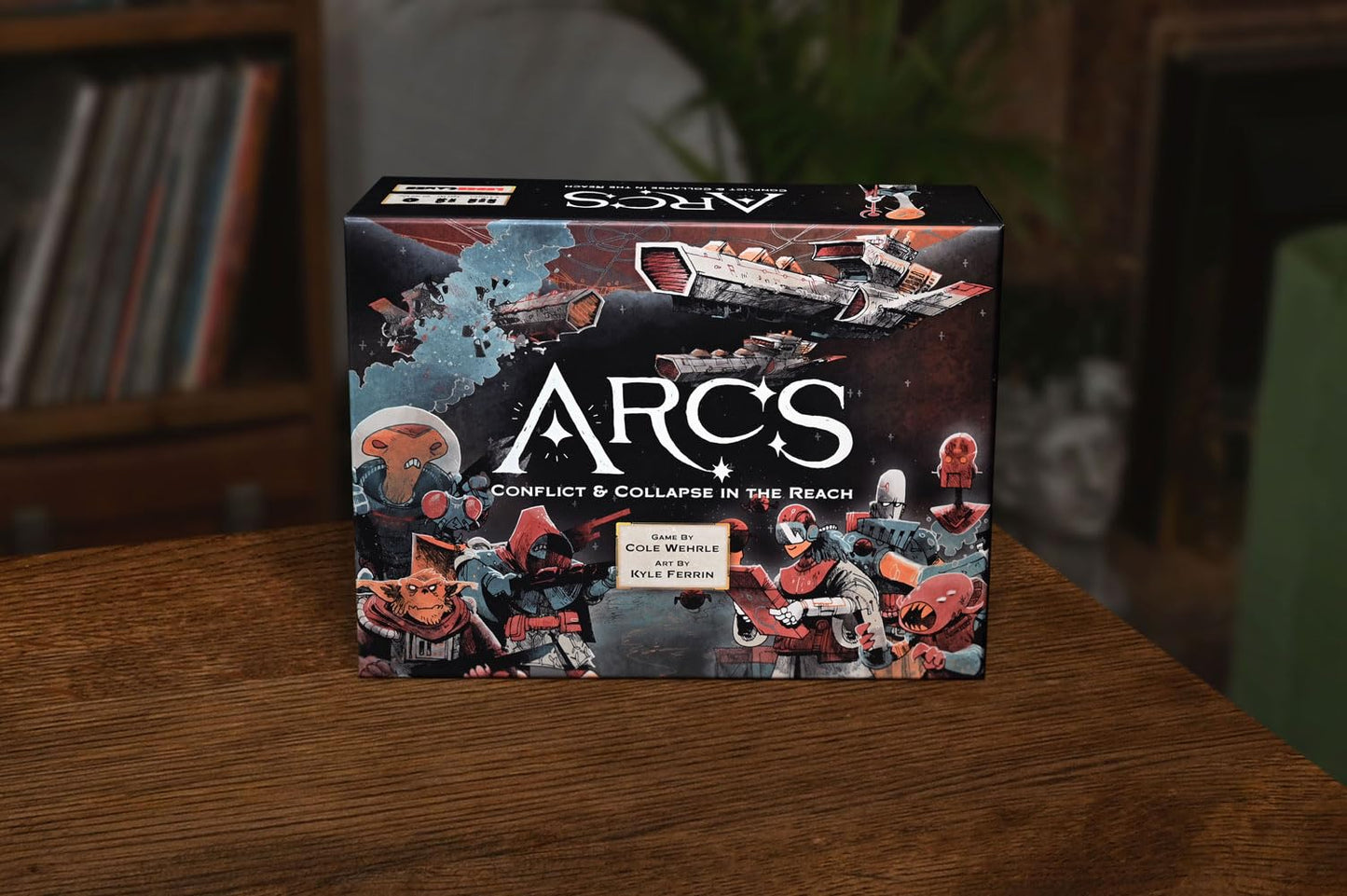 Arcs Board Game by Leder Games | 2–4 Players | Tactical Space Opera with Trick-Taking Action, Diplomacy & Asymmetric Play