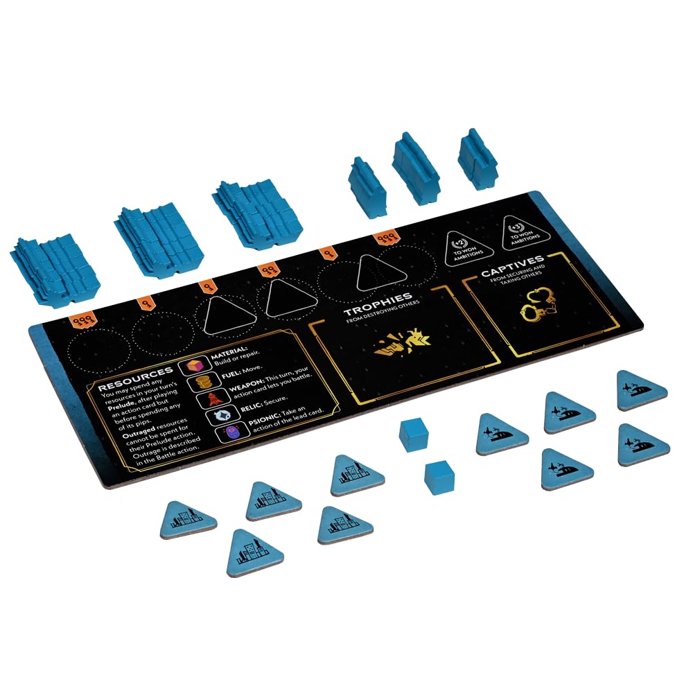 Arcs Board Game by Leder Games | 2–4 Players | Tactical Space Opera with Trick-Taking Action, Diplomacy & Asymmetric Play