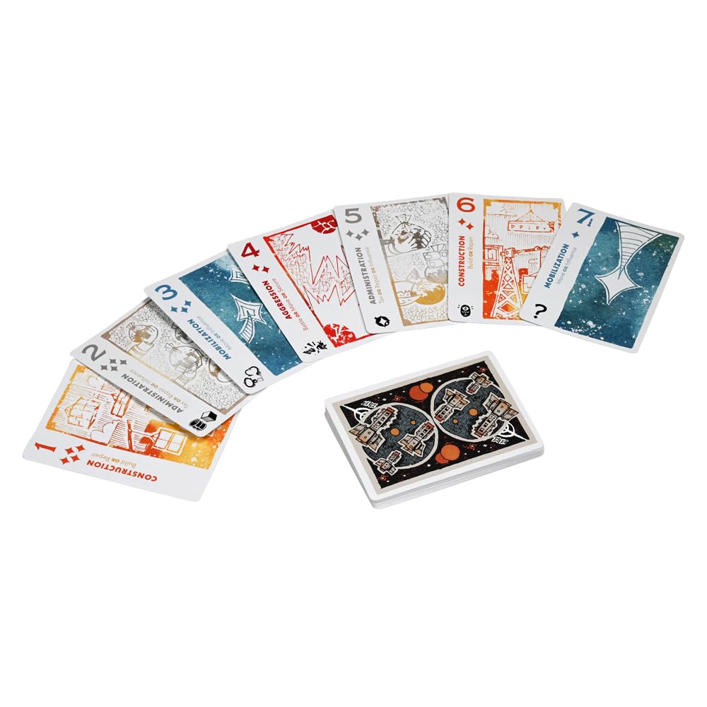 Arcs Board Game by Leder Games | 2–4 Players | Tactical Space Opera with Trick-Taking Action, Diplomacy & Asymmetric Play