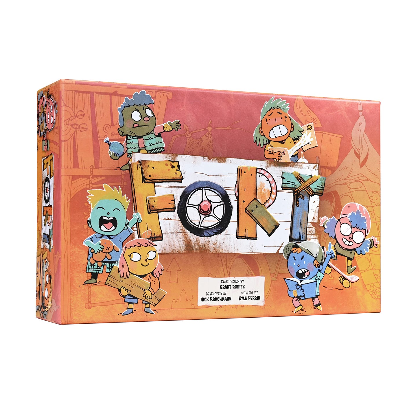 Leder Games Fort Card Game | Family Drafting Card Game for 2–4 Players