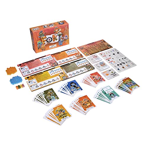 Leder Games Fort Card Game | Family Drafting Card Game for 2–4 Players