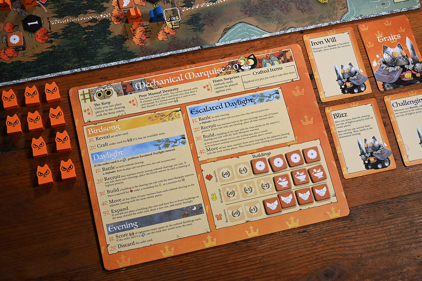 Leder Games | Root: Clockwork Expansion - Automata for Solo, Competitive, or Co-op Play