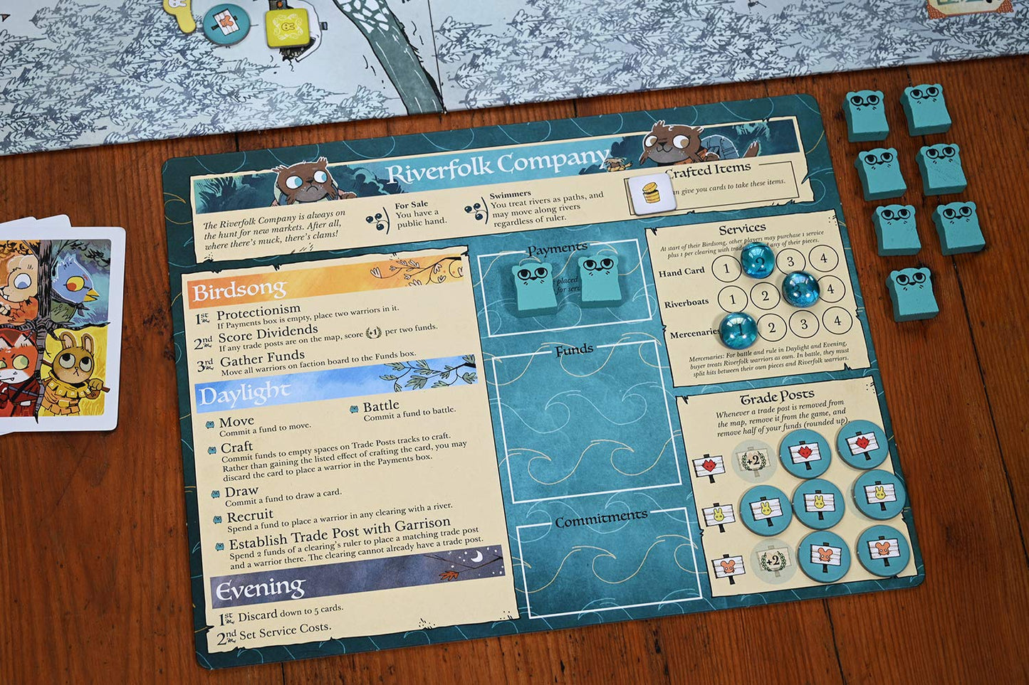 Leder Games | Root: The Riverfolk Expansion – New Factions, Vagabonds, and Modes