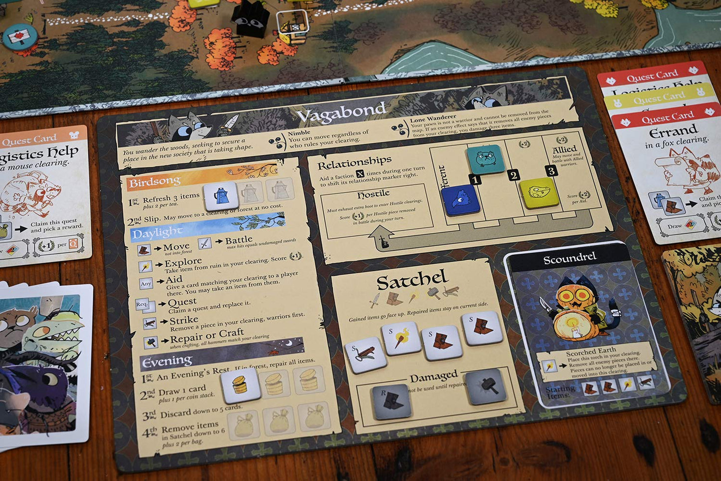 Leder Games | Root: The Riverfolk Expansion – New Factions, Vagabonds, and Modes