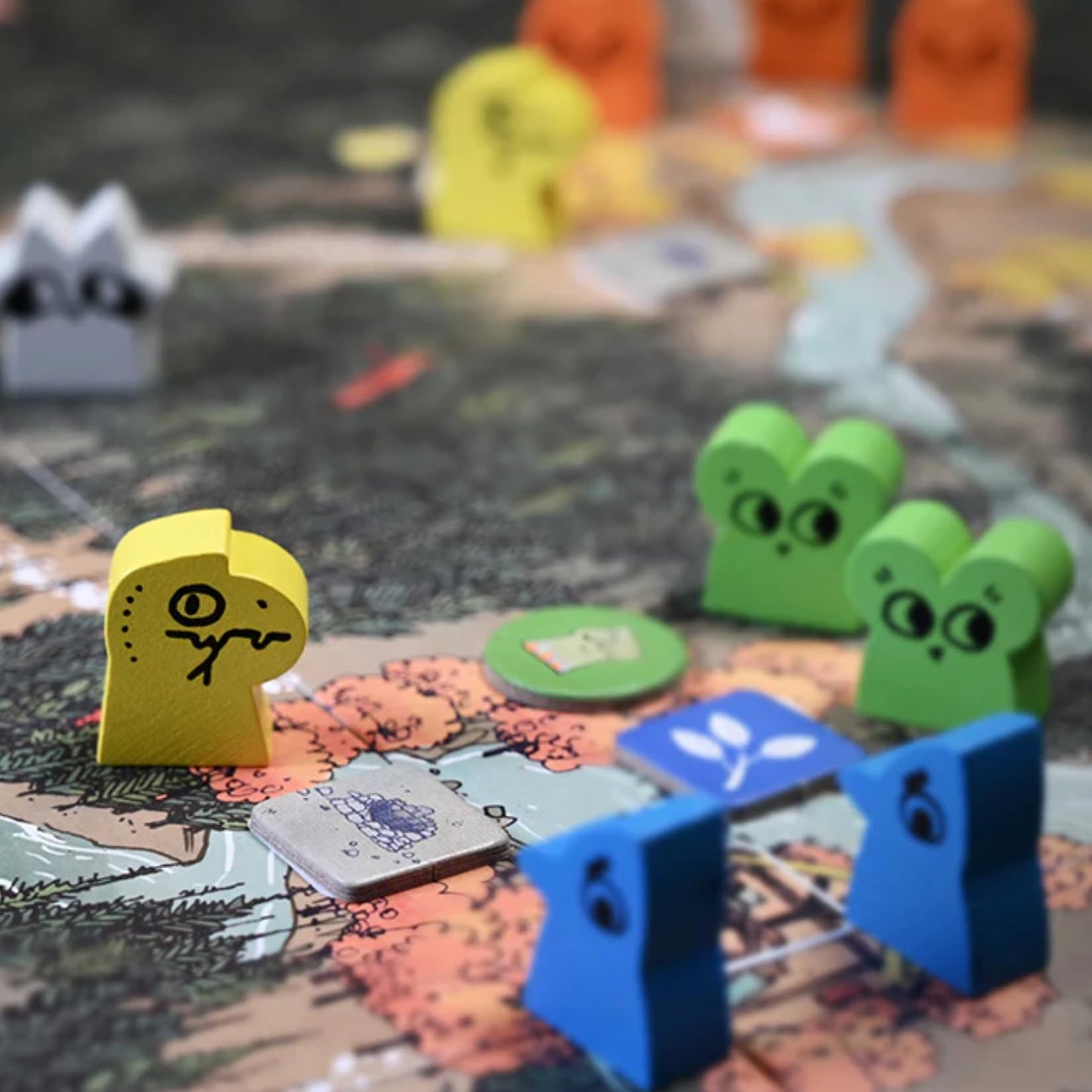 Root: Riverfolk Hirelings Pack Expansion by Leder Games | 2-4 Players, Ages 10+