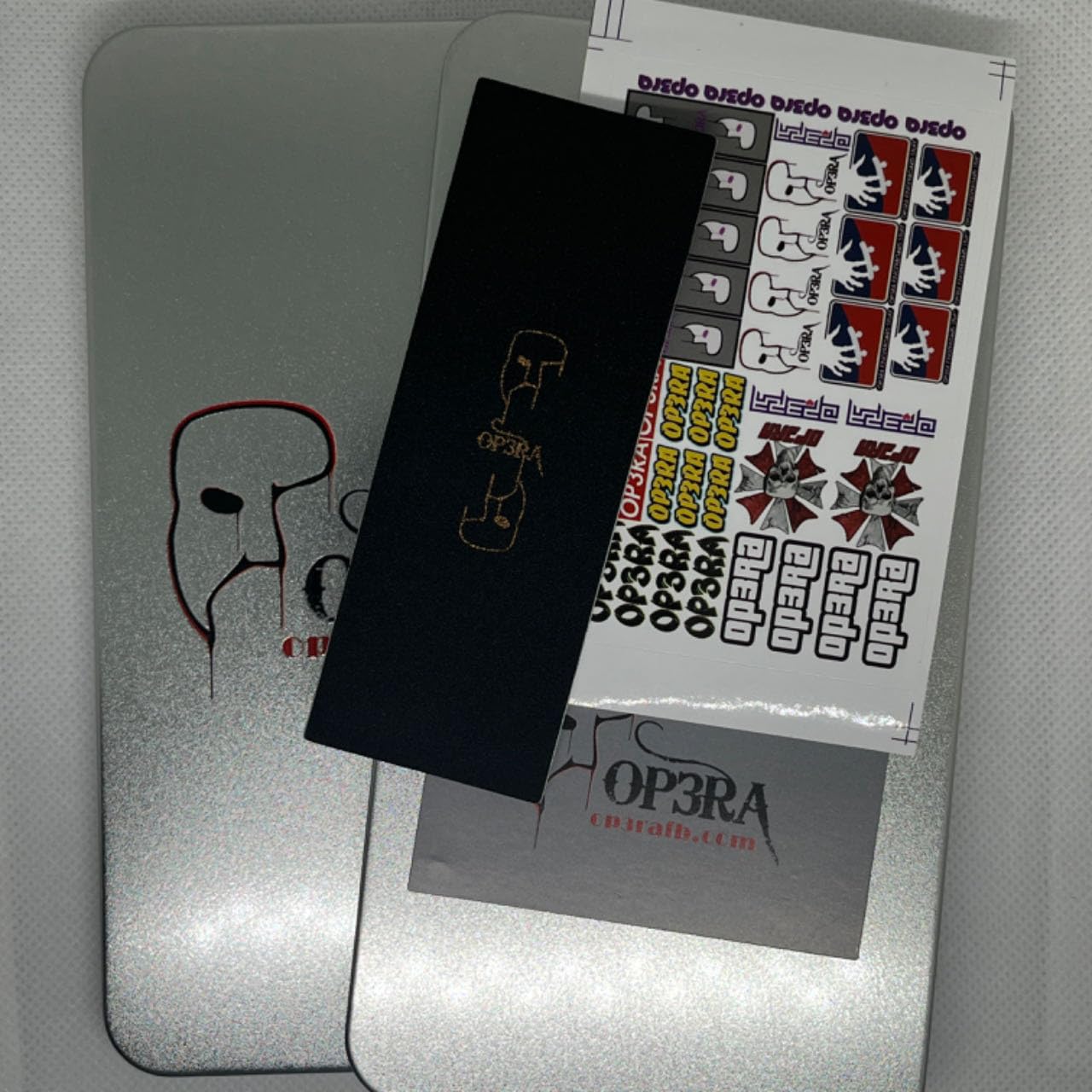 LEEFAI Pro Fingerboard Complete Set Up 34x96mm – Maple Deck, UV Graphic, 4.0 Trucks, 65d Wheels, Op3ra Oriented Vibes