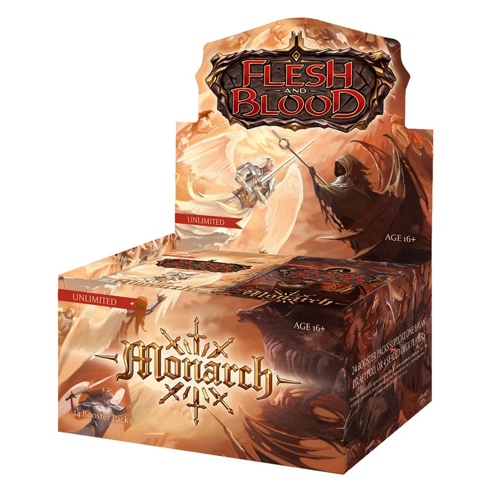 Legend Story Studios | Flesh & Blood Monarch Unlimited Booster Display (24 Packs)