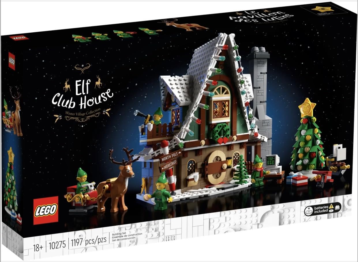 LEGO 10339 Santa’s Post Office | Winter Village Christmas Build for Adults & Families
