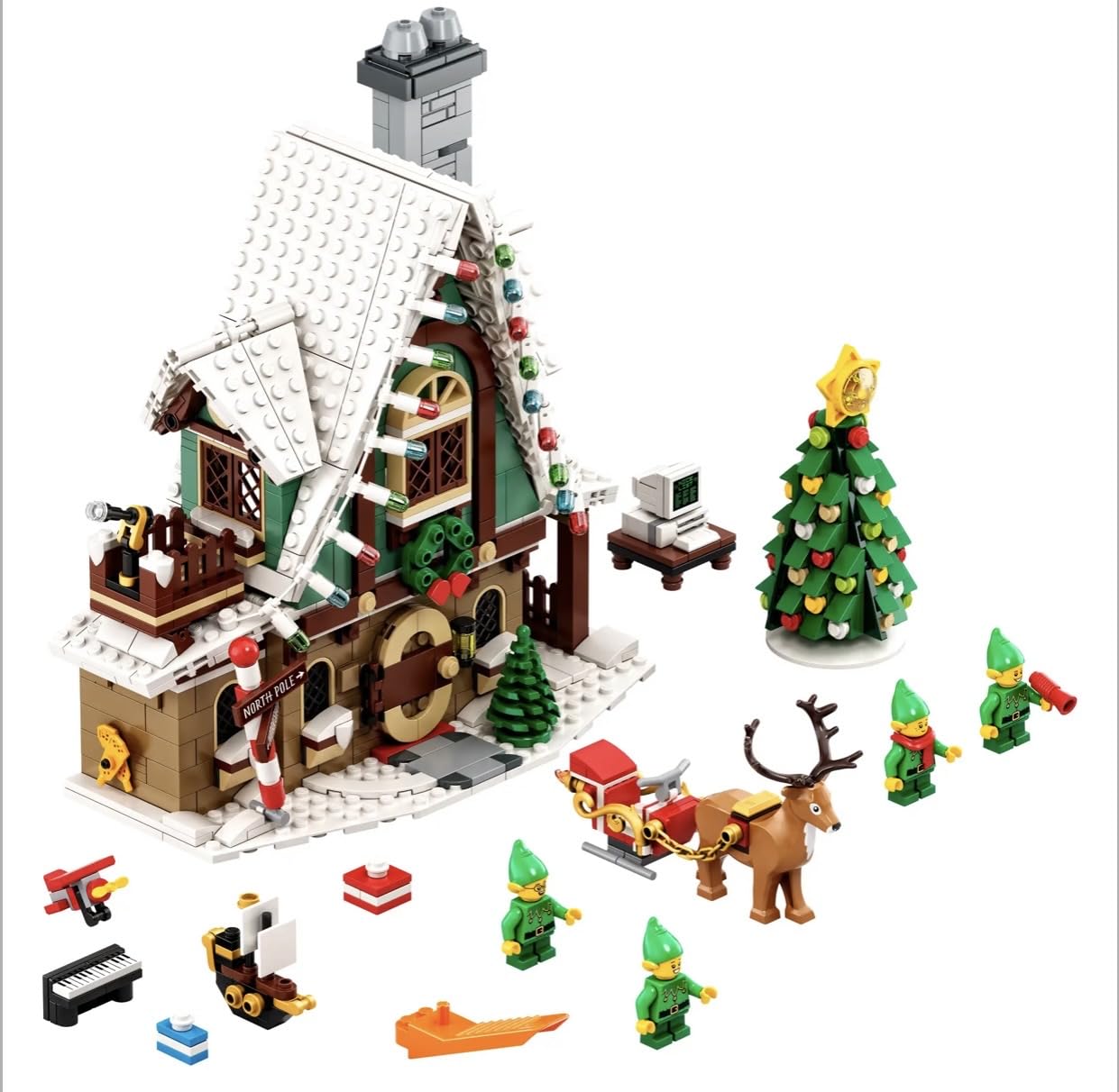 LEGO 10339 Santa’s Post Office | Winter Village Christmas Build for Adults & Families