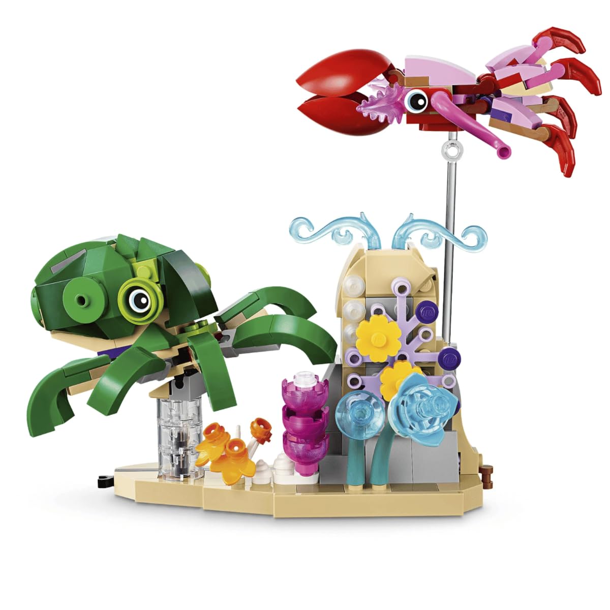 LEGO Creator Sea Animals 31158 – 421 Pieces, 3-in-1 Underwater Set