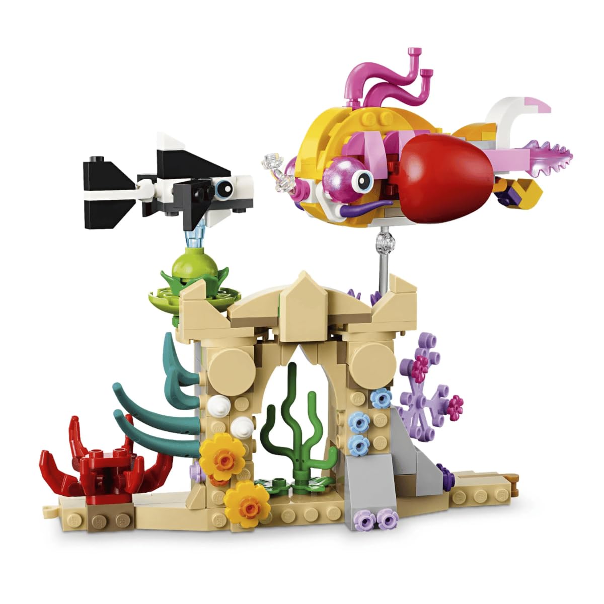 LEGO Creator Sea Animals 31158 – 421 Pieces, 3-in-1 Underwater Set