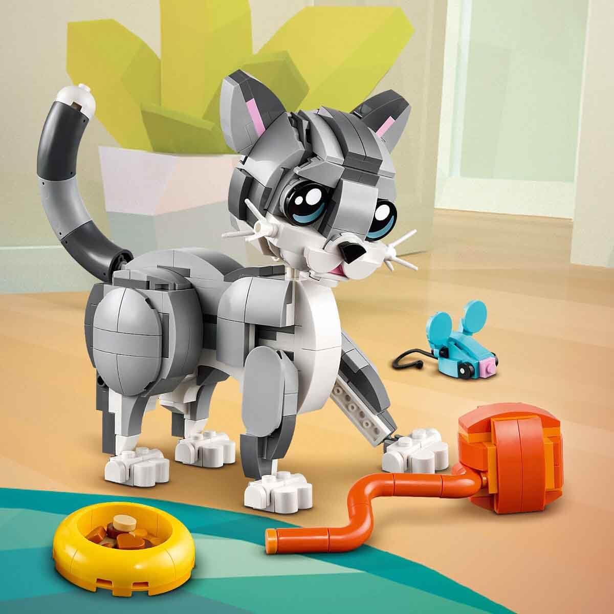 LEGO 31163 Creator Cat 3-in-1 Building Kit for Kids 8+