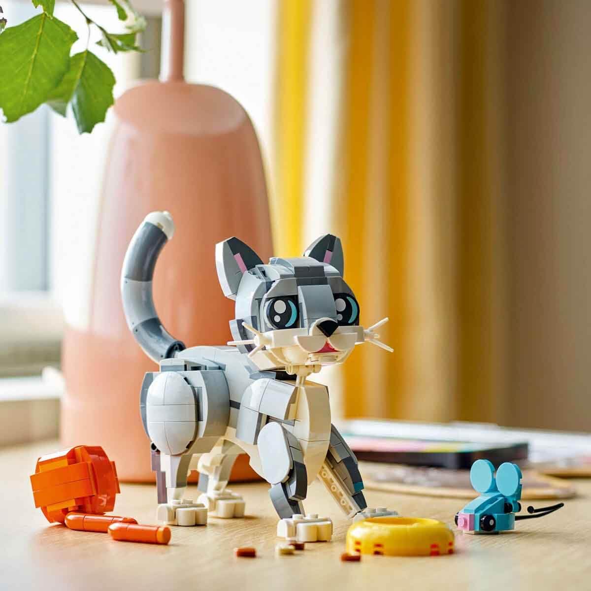LEGO 31163 Creator Cat 3-in-1 Building Kit for Kids 8+