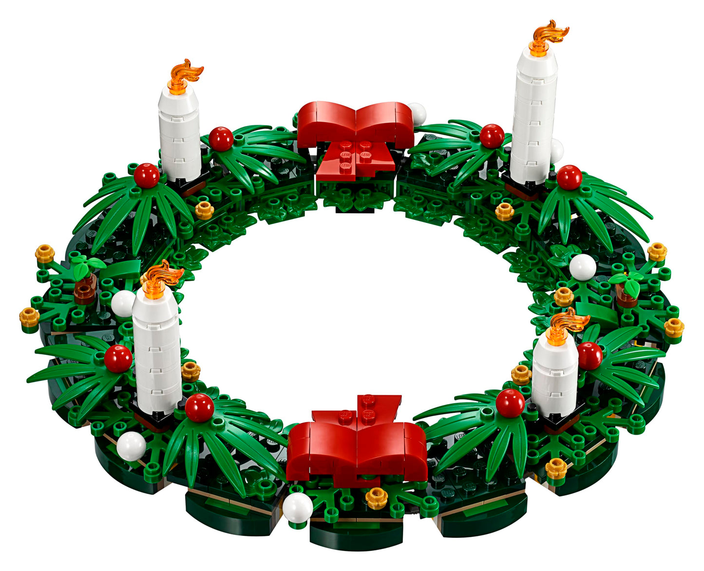 LEGO 40426 2-in-1 Christmas Garland | Advent Wreath Set for Creative Holiday Decor
