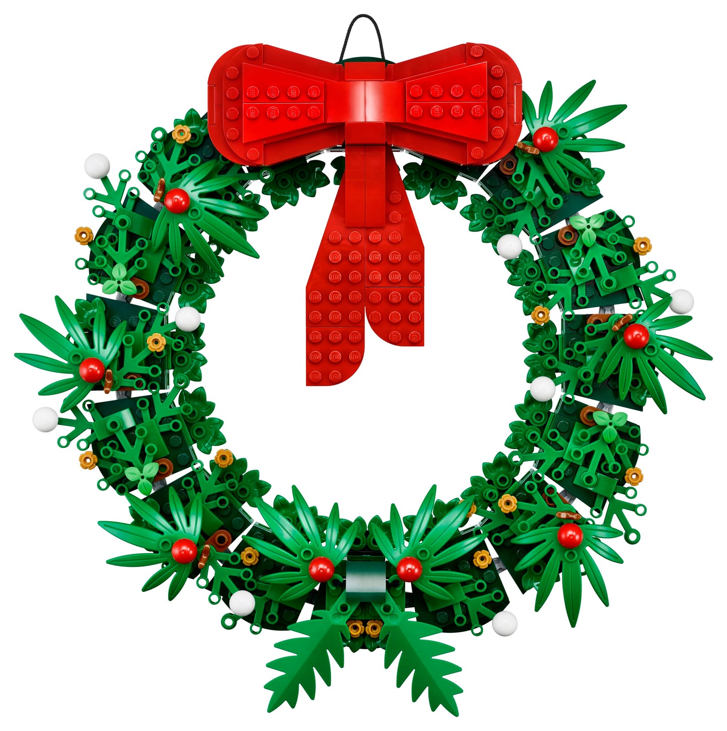 LEGO 40426 2-in-1 Christmas Garland | Advent Wreath Set for Creative Holiday Decor