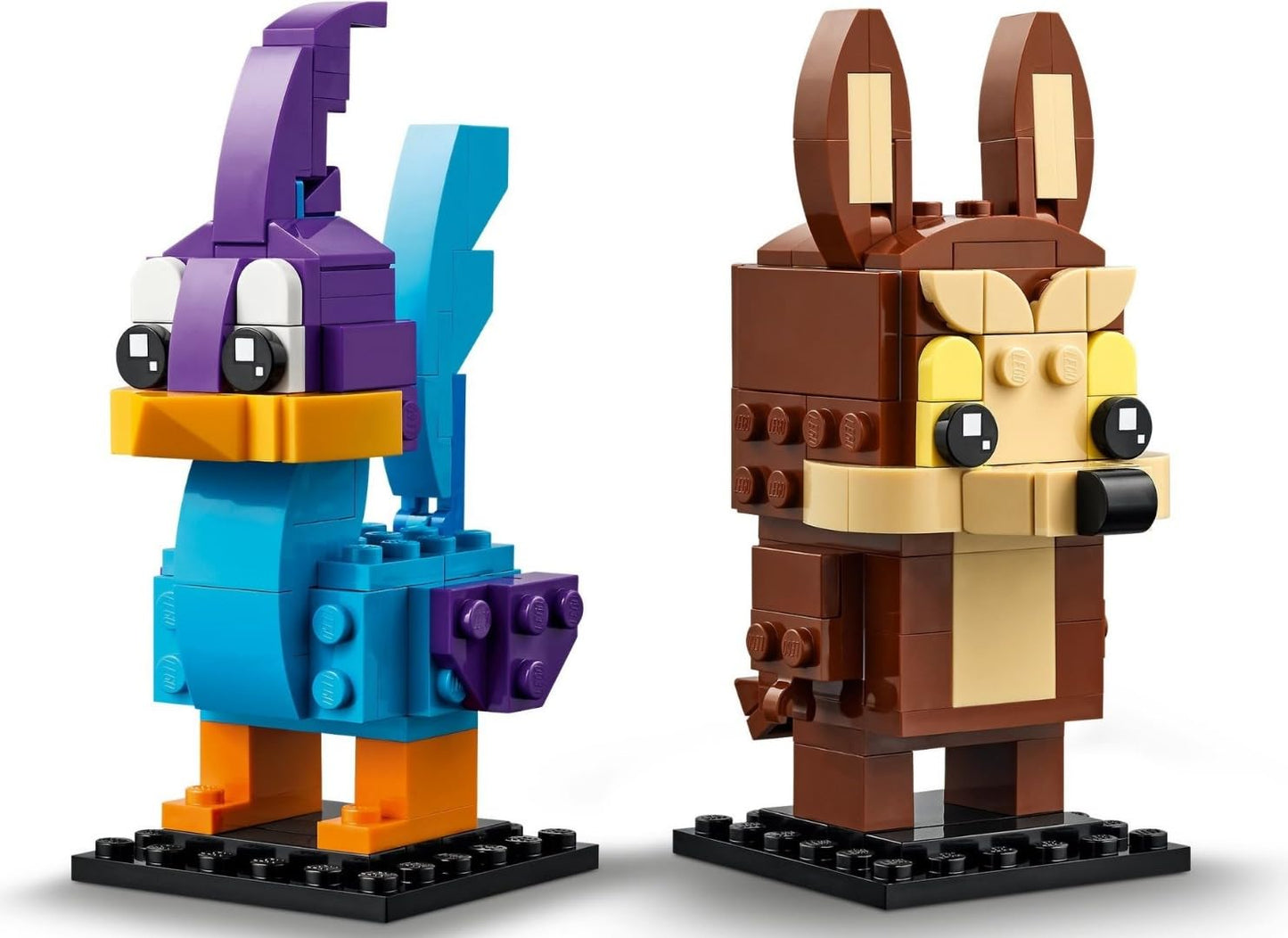 LEGO BrickHeadz 40559 Road Runner and Wile E. Coyote – 323 Pieces