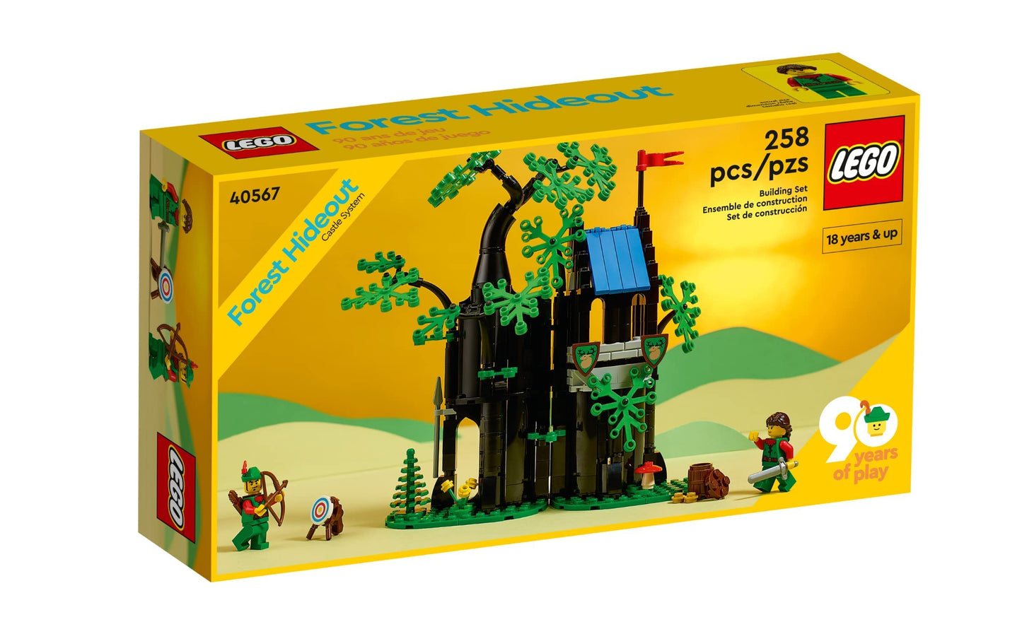 LEGO 40567 Forestmen Forest Hideout – 258-Piece Collectible Display Set