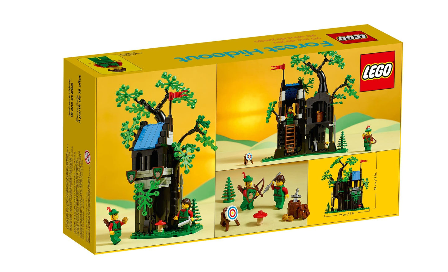 LEGO 40567 Forestmen Forest Hideout – 258-Piece Collectible Display Set