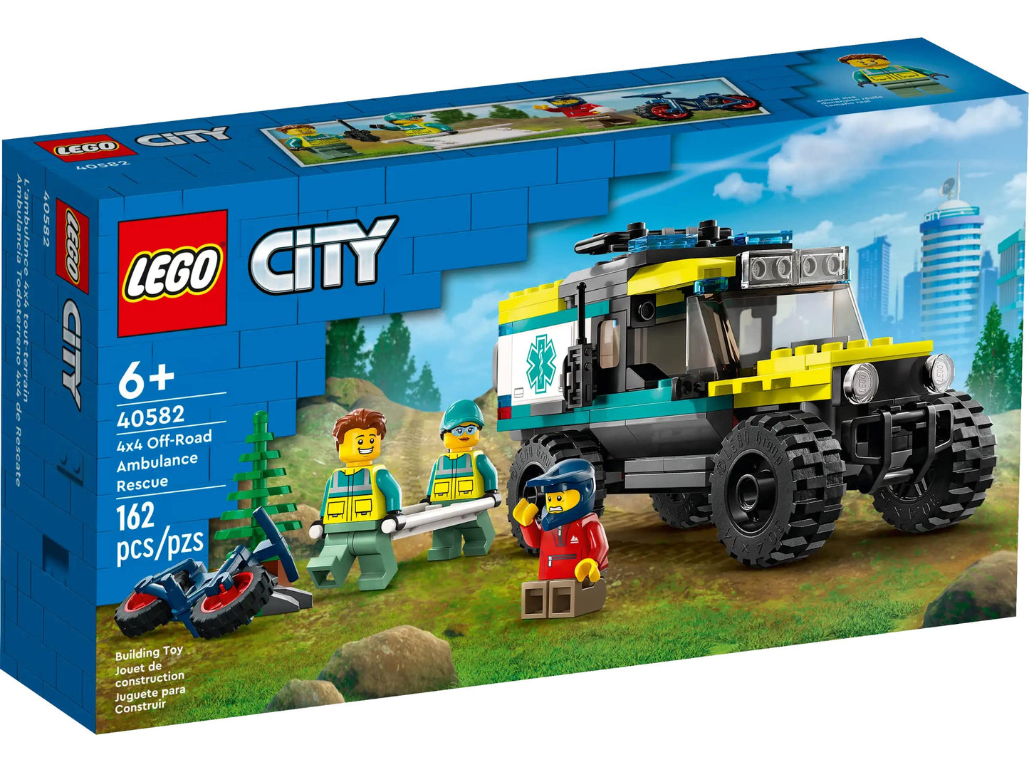 LEGO 40582 City 4x4 Off-Road Ambulance Rescue — Limited Edition 2023 | 162 Pieces