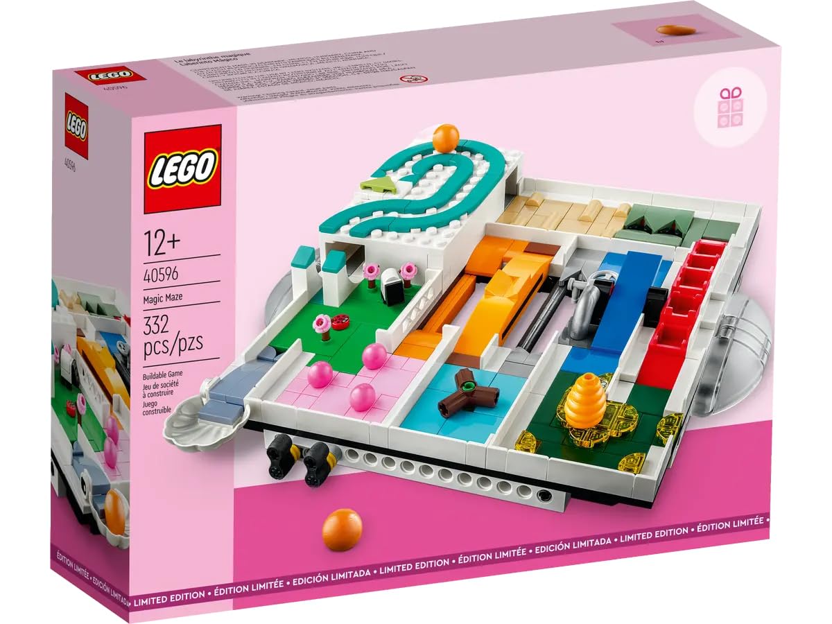 LEGO 40596 Magic Maze - Tilt Puzzle for Patience, Balance & Precision