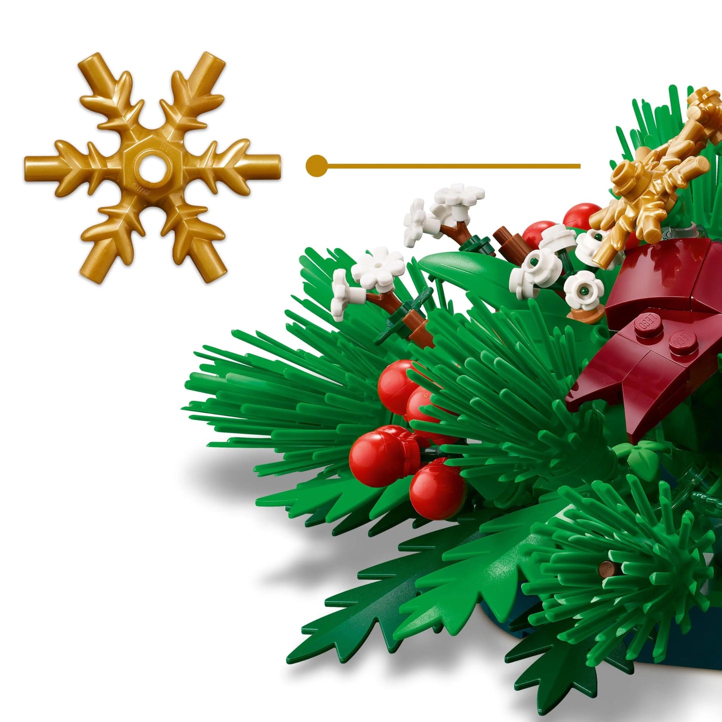LEGO 40743 Christmas Table Decoration – Festive LEGO Centerpiece for Families
