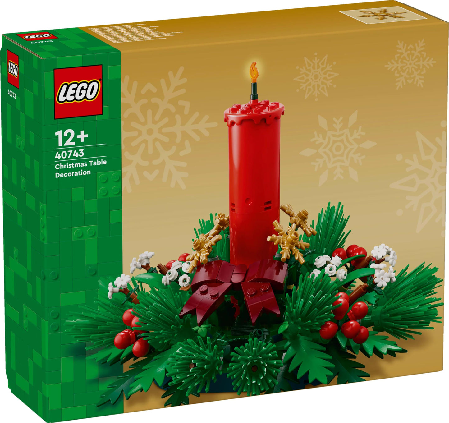 LEGO 40743 Christmas Table Decoration – Festive LEGO Centerpiece for Families