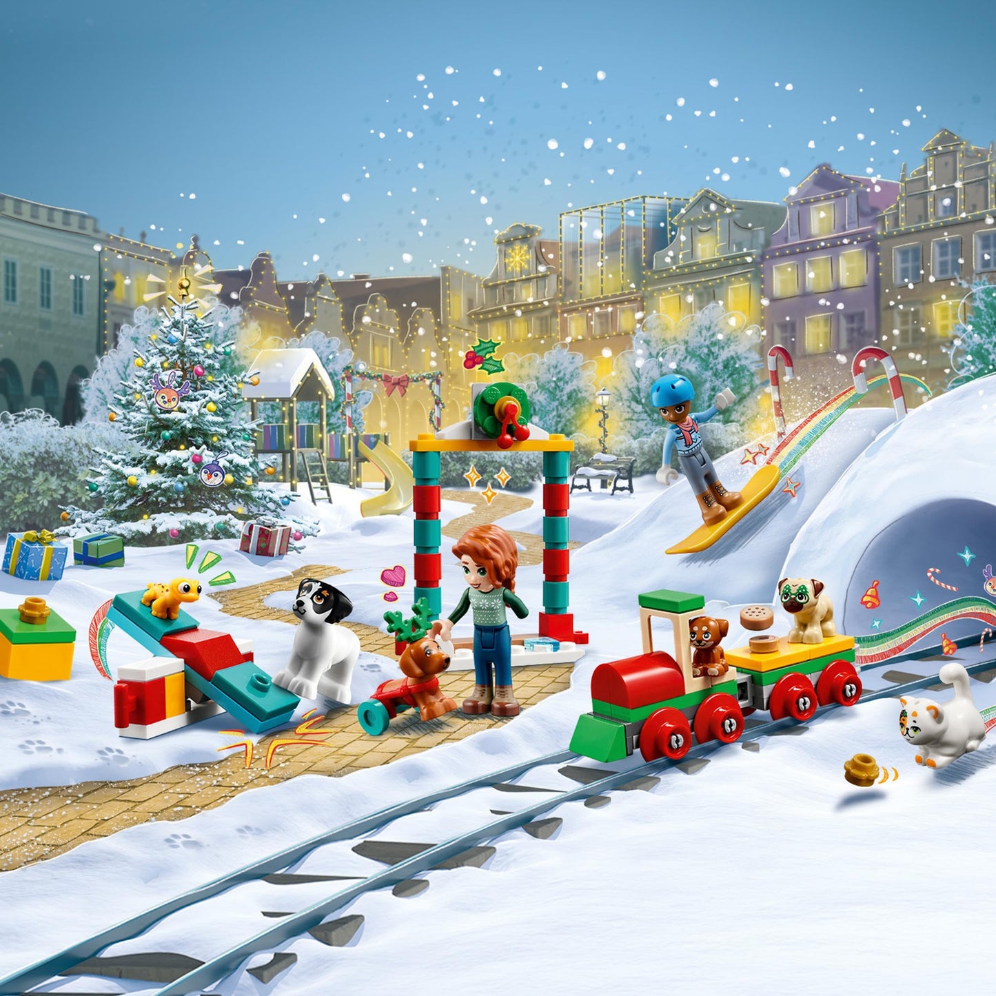 LEGO Friends Advent Calendar 2023 (41758) – 231 Pieces | Holiday Countdown for Kids